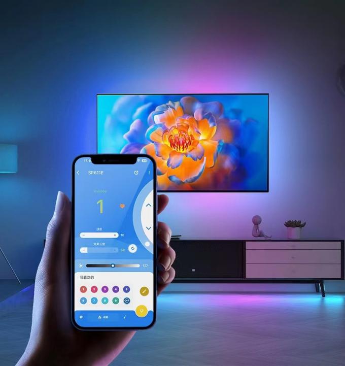 Коммерческая Magic COB LED лента Dream Full Color DC 24V Адресованный 6